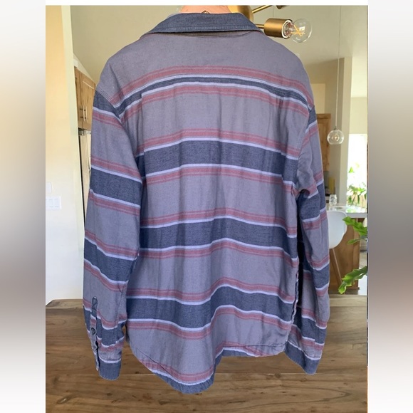 Carhartt Jacket Men's Large Rugged Flex Midweight Flannel Fleece Lined Outdoor - Picture 3 of 10